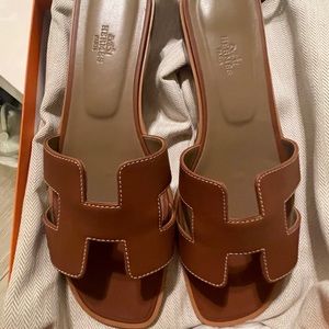 Hermes Oran sandals size 41